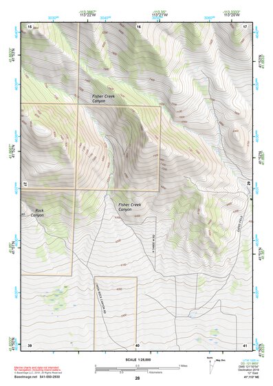 41113NE Page 28 Grouse Creek Topo Preview 1