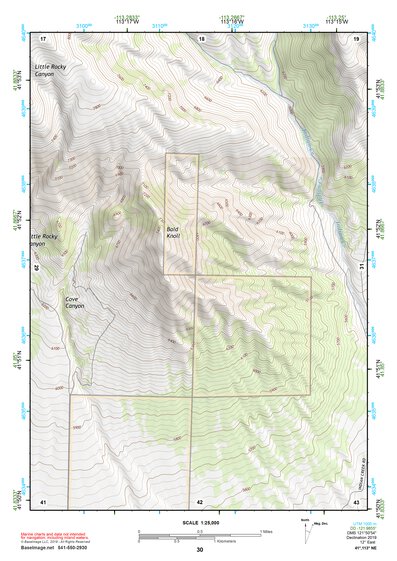 41113NE Page 30 Grouse Creek Topo Preview 1