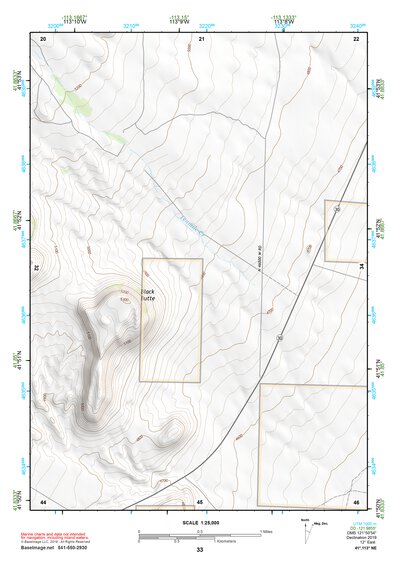 41113NE Page 33 Grouse Creek Topo Preview 1