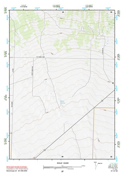 41113NE Page 37 Grouse Creek Topo Preview 1