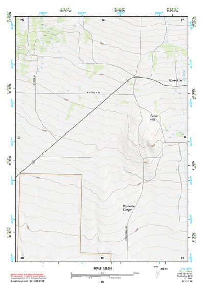 41113NE Page 38 Grouse Creek Topo Preview 1