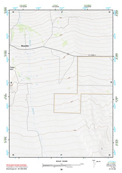 41113NE Page 39 Grouse Creek Topo Preview 1