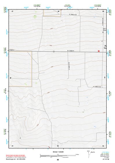 41113NE Page 40 Grouse Creek Topo Preview 1