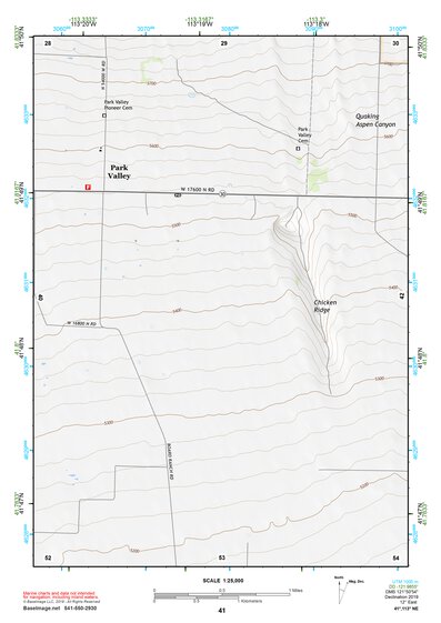 41113NE Page 41 Grouse Creek Topo Preview 1