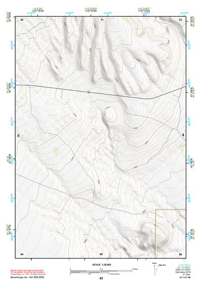 41113NE Page 43 Grouse Creek Topo Preview 1