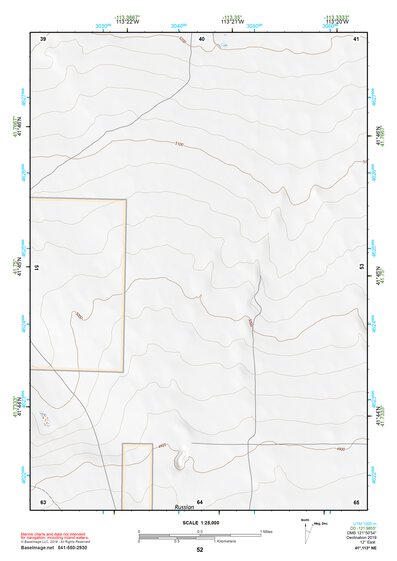 41113NE Page 52 Grouse Creek Topo Preview 1