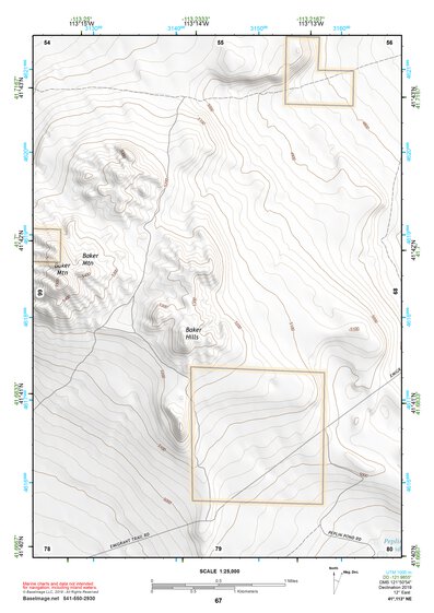 41113NE Page 67 Grouse Creek Topo Preview 1