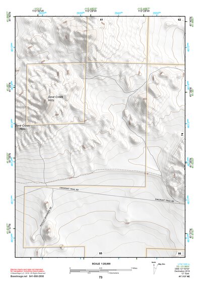 41113NE Page 73 Grouse Creek Topo Preview 1