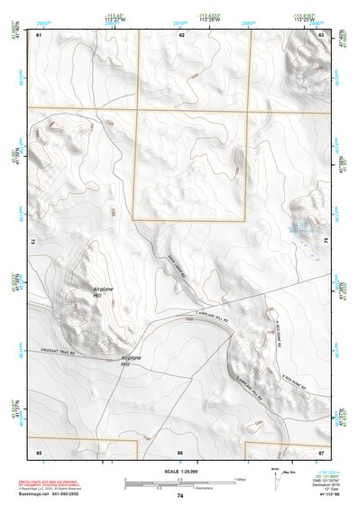 41113NE Page 74 Grouse Creek Topo Preview 1