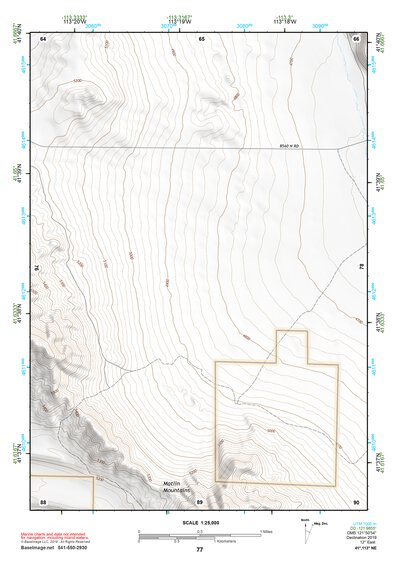 41113NE Page 77 Grouse Creek Topo Preview 1