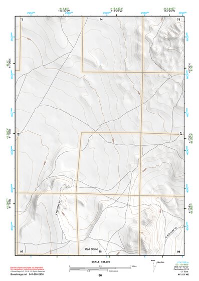 41113NE Page 86 Grouse Creek Topo Preview 1