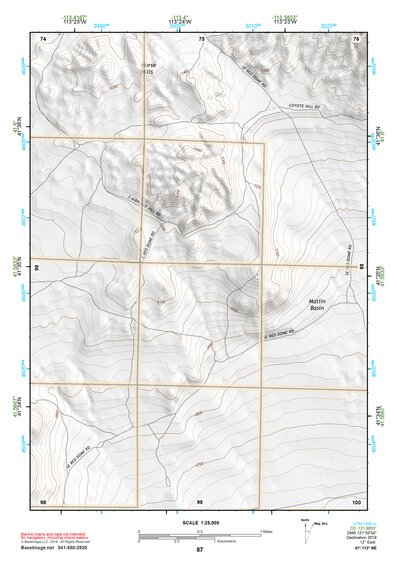 41113NE Page 87 Grouse Creek Topo Preview 1