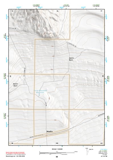 41113NE Page 88 Grouse Creek Topo Preview 1