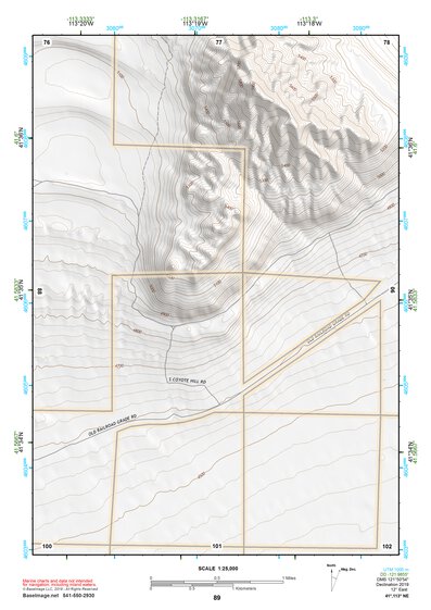 41113NE Page 89 Grouse Creek Topo Preview 1