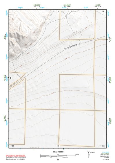 41113NE Page 90 Grouse Creek Topo Preview 1