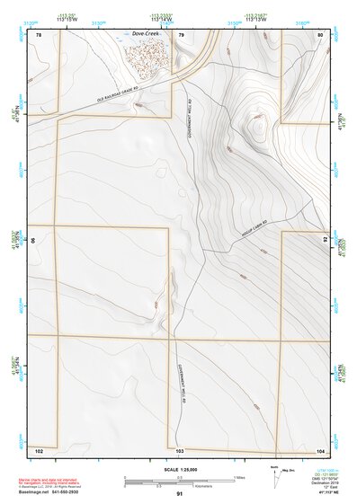 41113NE Page 91 Grouse Creek Topo Preview 1