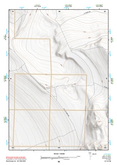41113NE Page 92 Grouse Creek Topo Preview 1