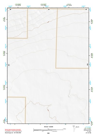 41113NE Page 101 Grouse Creek Topo Preview 1