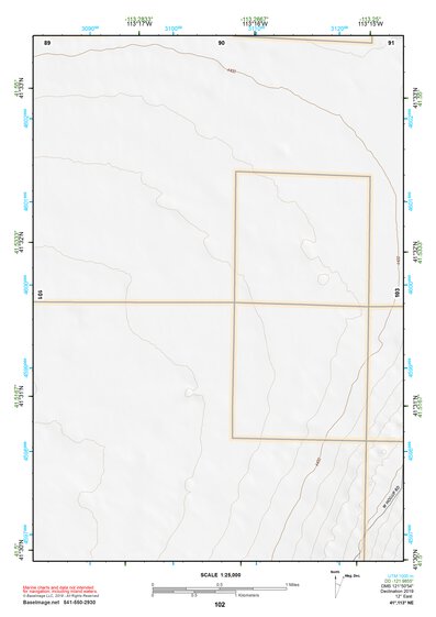 41113NE Page 102 Grouse Creek Topo Preview 1
