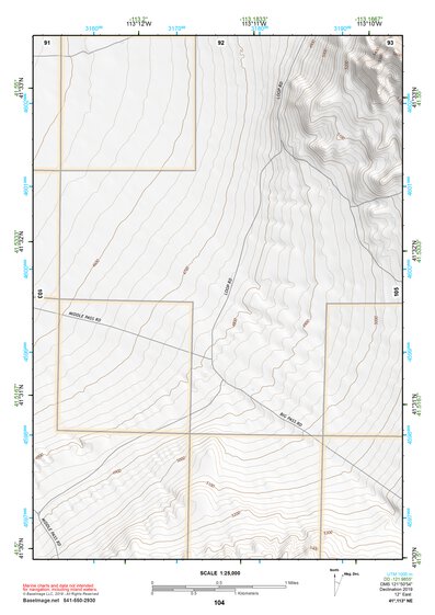 41113NE Page 104 Grouse Creek Topo Preview 1