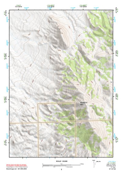 41114SE Page 1 Wells Topo Preview 1