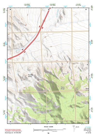 41114SE Page 78 Wells Topo Preview 1