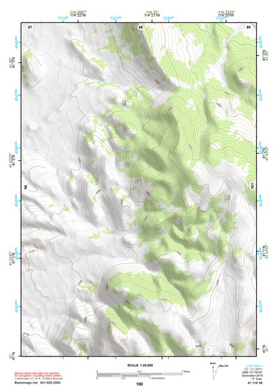 41114SE Page 100 Wells Topo Preview 1