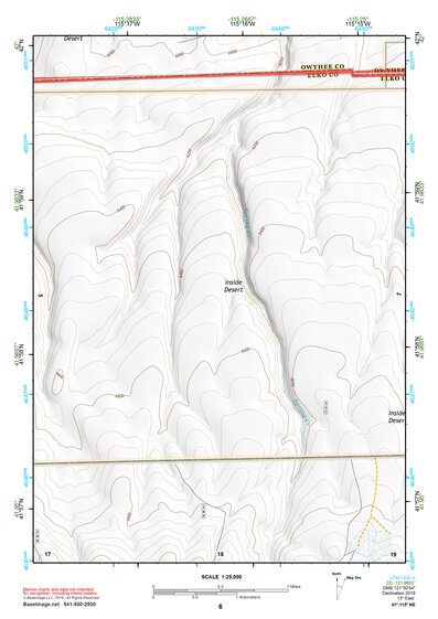 41115NE Page 6 Jarbidge Mountains Topo Preview 1