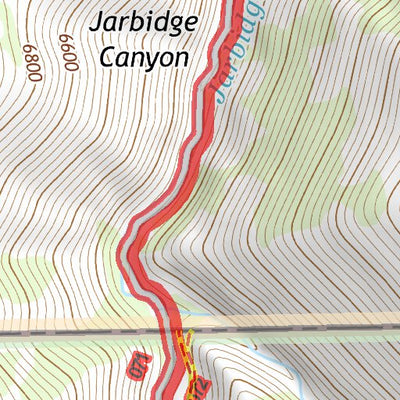 41115NE Page 14 Jarbidge Mountains Topo Preview 3