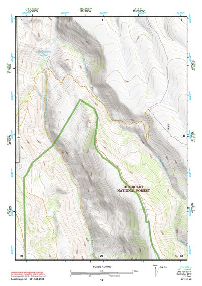 41115NE Jarbidge Mountains Topo Bundle Preview 1