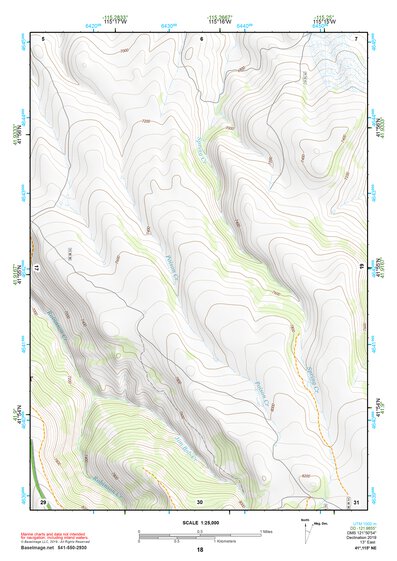 41115NE Page 18 Jarbidge Mountains Topo Preview 1