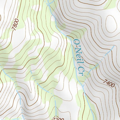 41115NE Page 22 Jarbidge Mountains Topo Preview 3