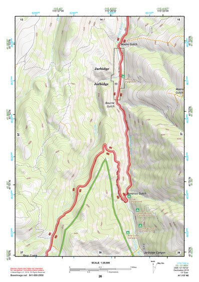 41115NE Page 26 Jarbidge Mountains Topo Preview 1