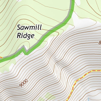 41115NE Page 28 Jarbidge Mountains Topo Preview 2