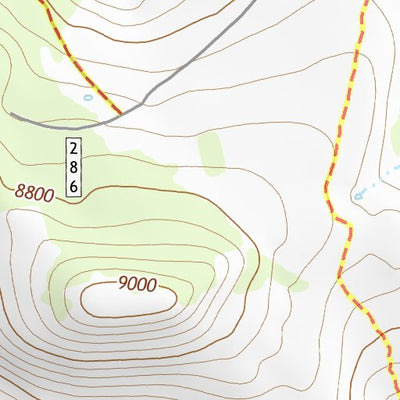 41115NE Page 30 Jarbidge Mountains Topo Preview 2