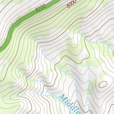 41115NE Page 32 Jarbidge Mountains Topo Preview 2