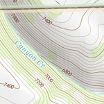 41115NE Page 33 Jarbidge Mountains Topo Preview 3