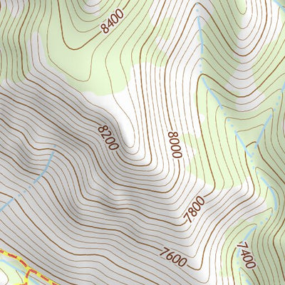 41115NE Page 43 Jarbidge Mountains Topo Preview 3
