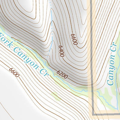 41115NE Page 45 Jarbidge Mountains Topo Preview 3