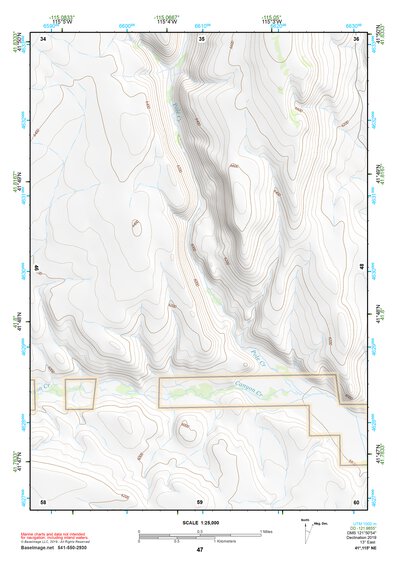 41115NE Page 47 Jarbidge Mountains Topo Preview 1
