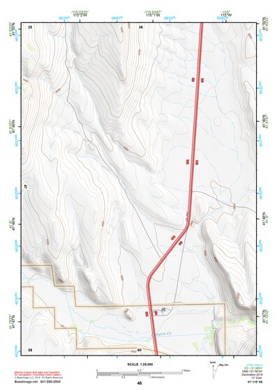 41115NE Page 48 Jarbidge Mountains Topo Preview 1