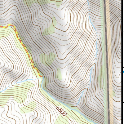 41115NE Page 54 Jarbidge Mountains Topo Preview 3