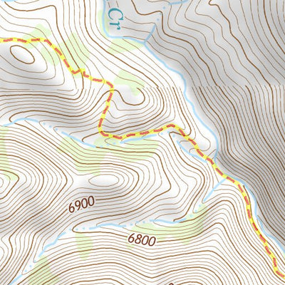 41115NE Page 55 Jarbidge Mountains Topo Preview 2