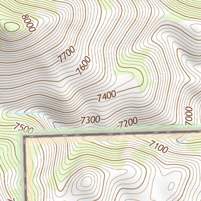 41115NE Page 55 Jarbidge Mountains Topo Preview 3