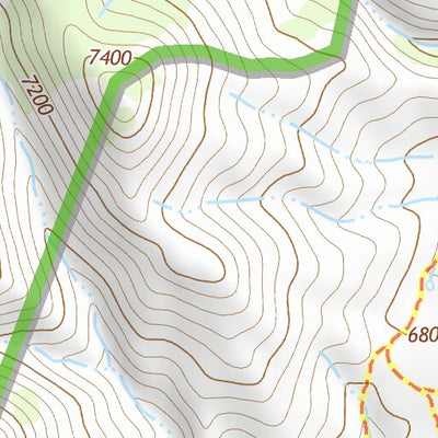 41115NE Page 56 Jarbidge Mountains Topo Preview 3