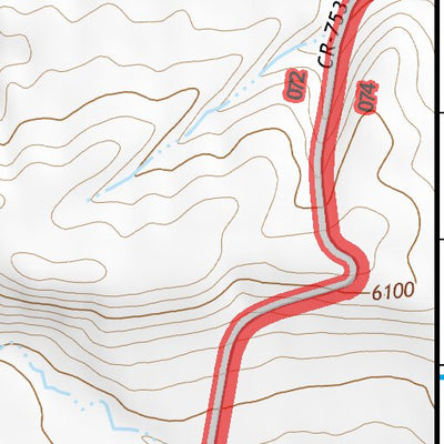 41115NE Page 58 Jarbidge Mountains Topo Preview 3