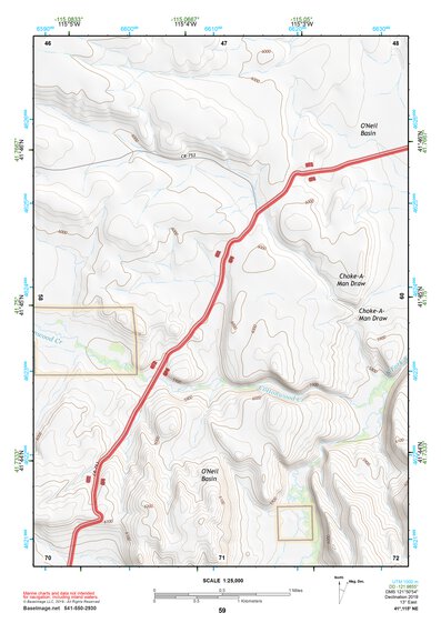 41115NE Page 59 Jarbidge Mountains Topo Preview 1