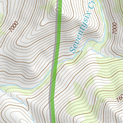 41115NE Page 61 Jarbidge Mountains Topo Preview 3