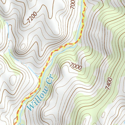 41115NE Page 62 Jarbidge Mountains Topo Preview 3