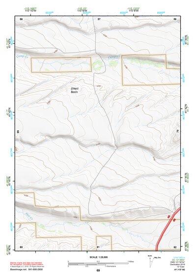 41115NE Page 69 Jarbidge Mountains Topo Preview 1